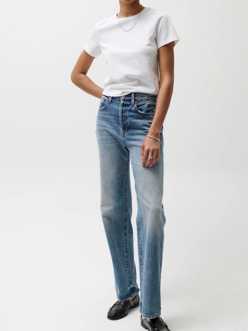 pistola Light Blue Straight-Leg Jeans